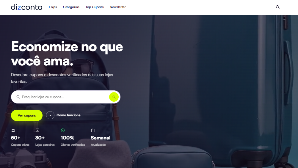 Logo de dizconta, plataforma propia de Gab Global